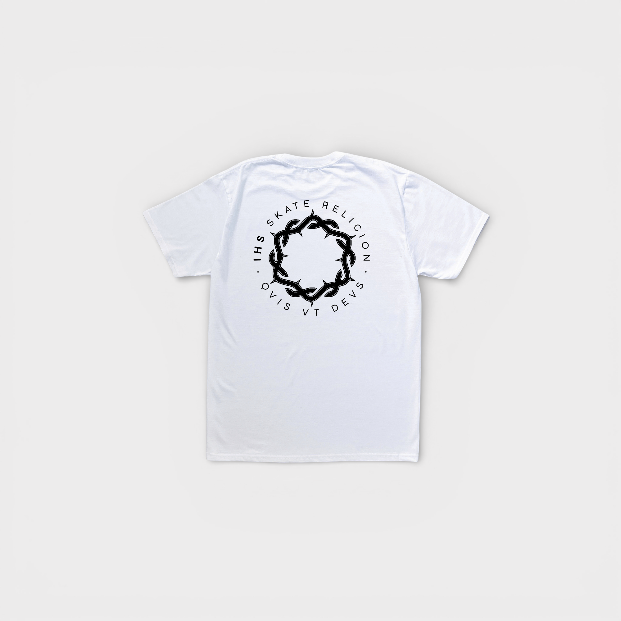 Iconic Crown Tee White