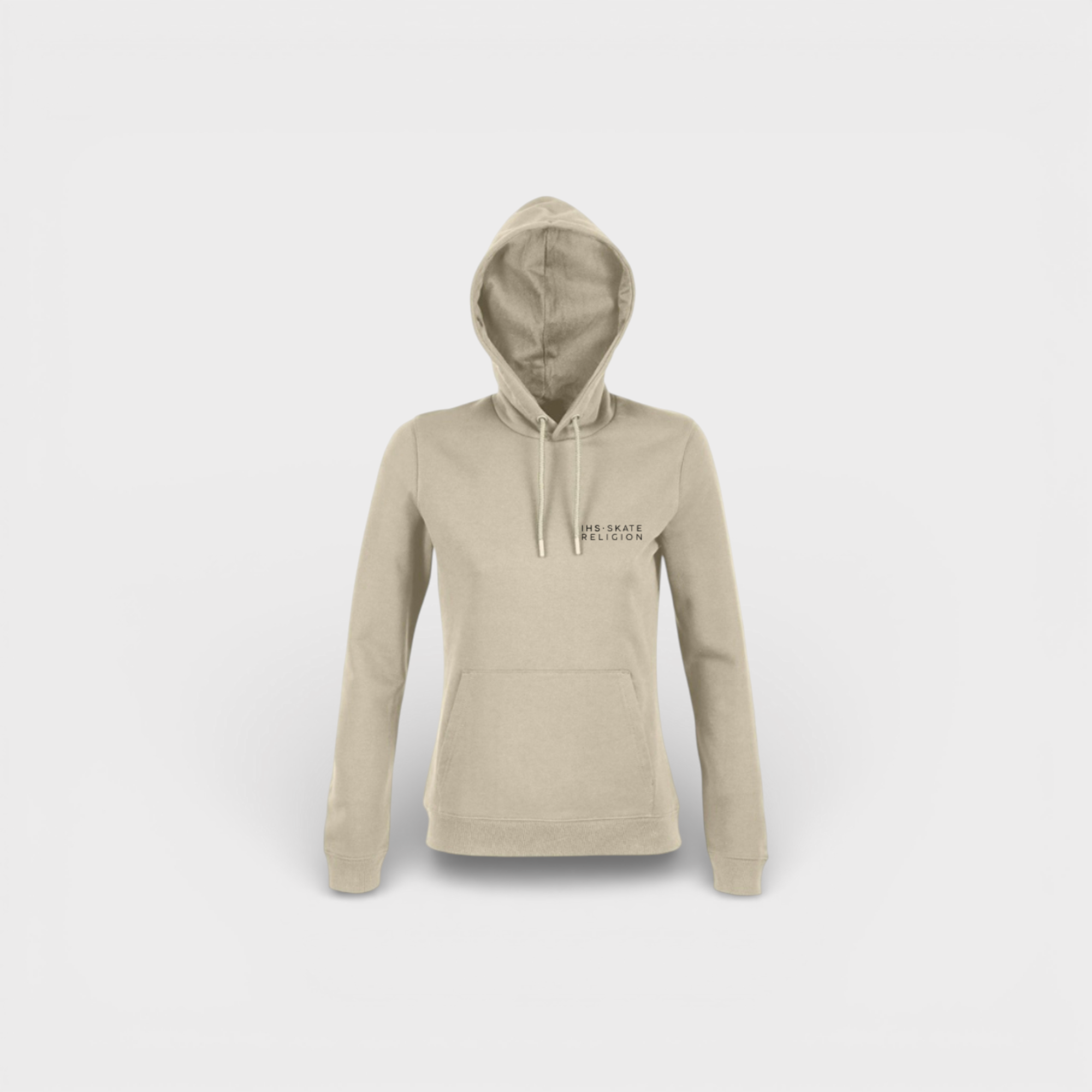 Iconic Crown Hoodie Cream — Women