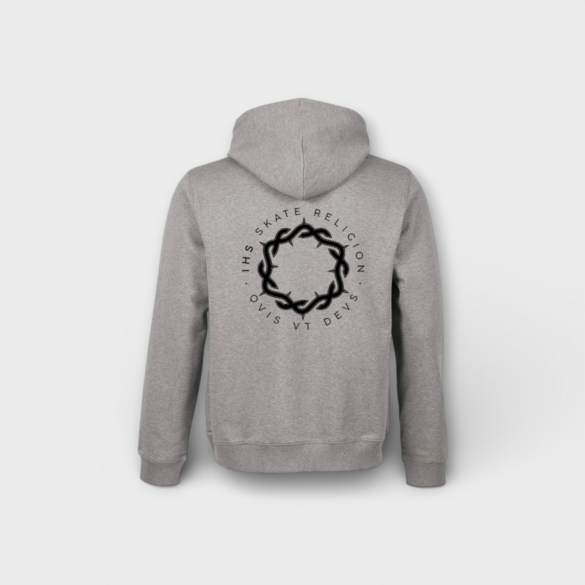 Iconic Crown Hoodie Grey — Men