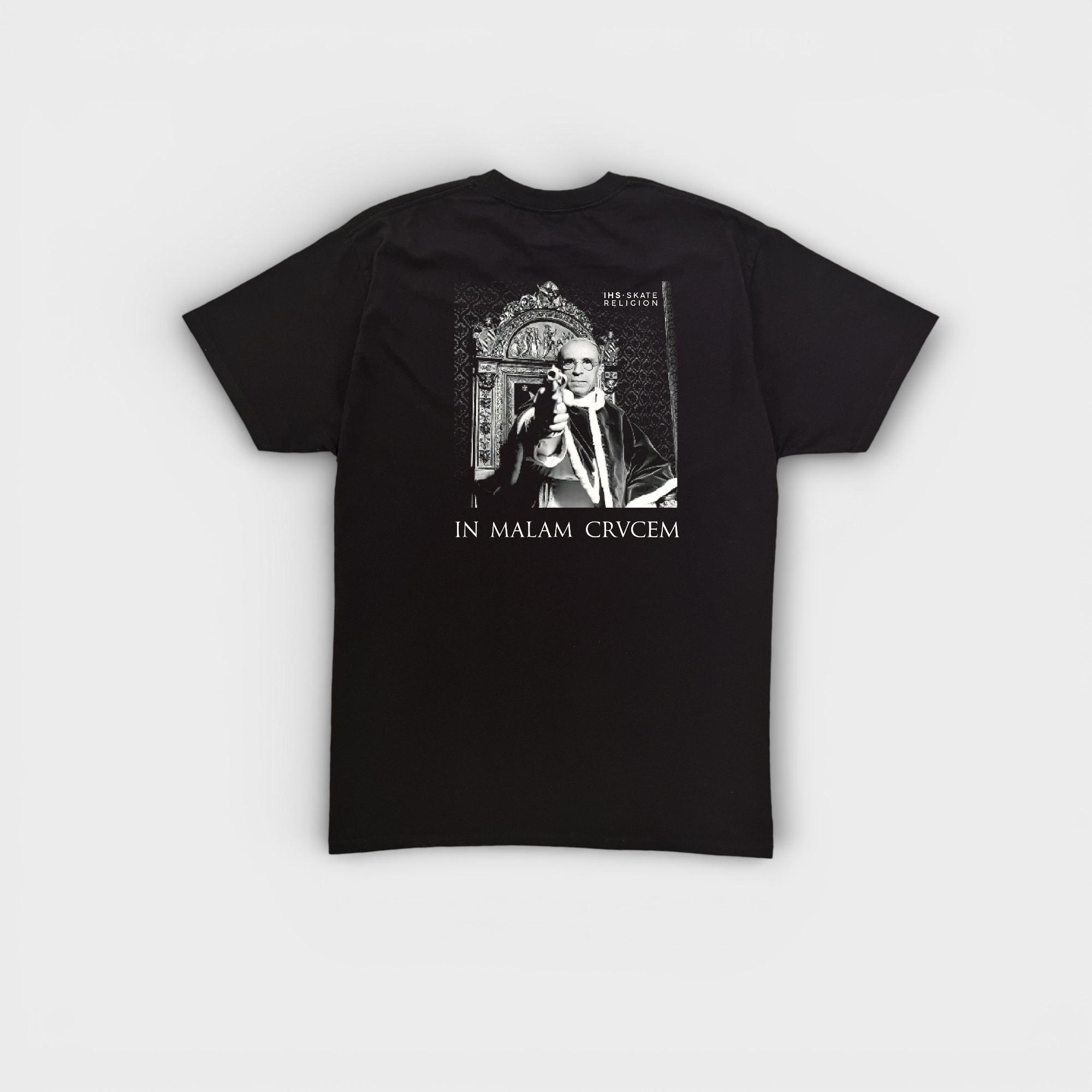 In Malam Crucem Tee Black