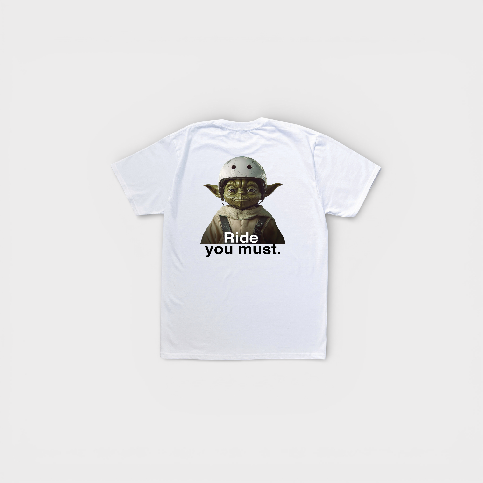 Yoda 'Ride You Must' Tee White