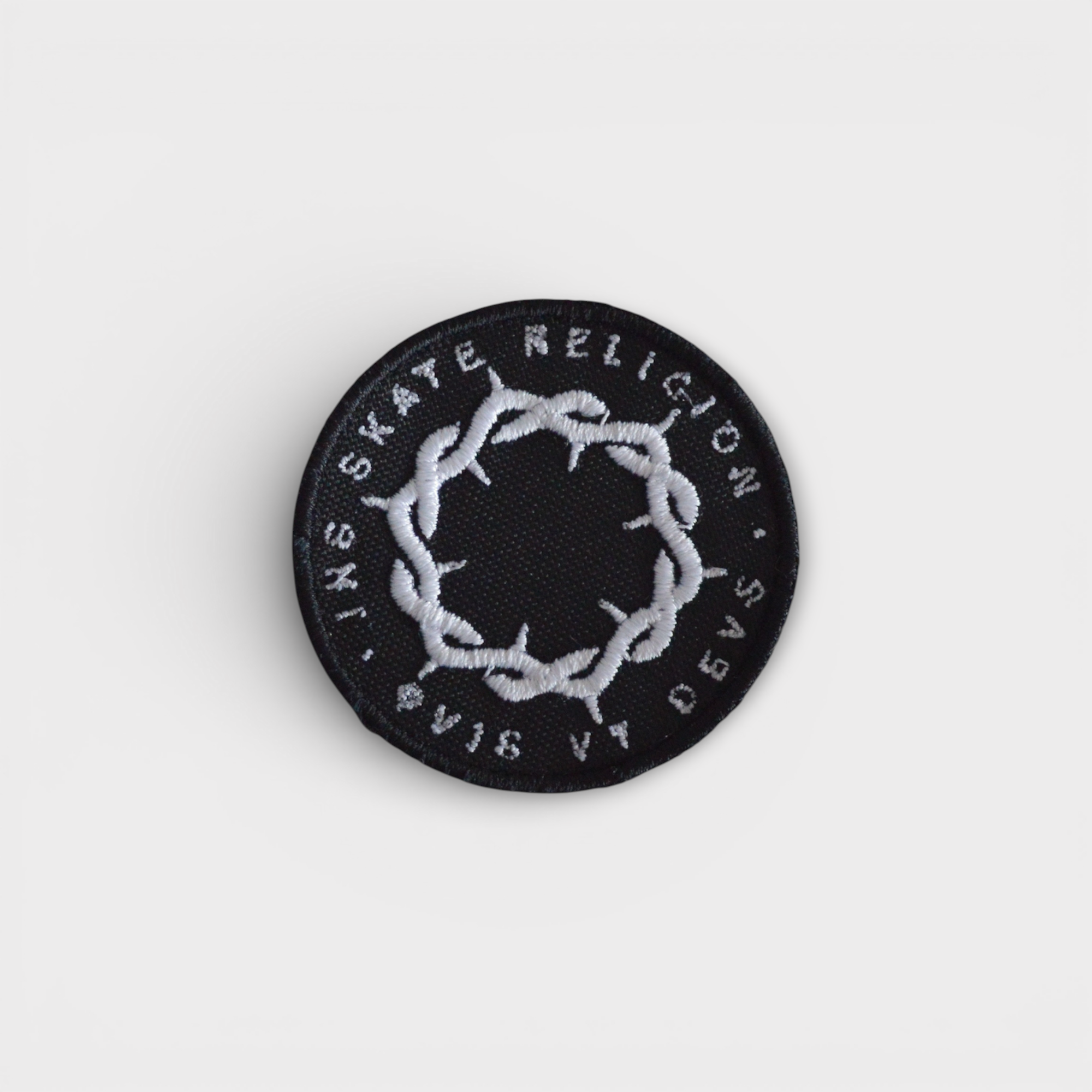 Iconic Crown Embroidered Patch