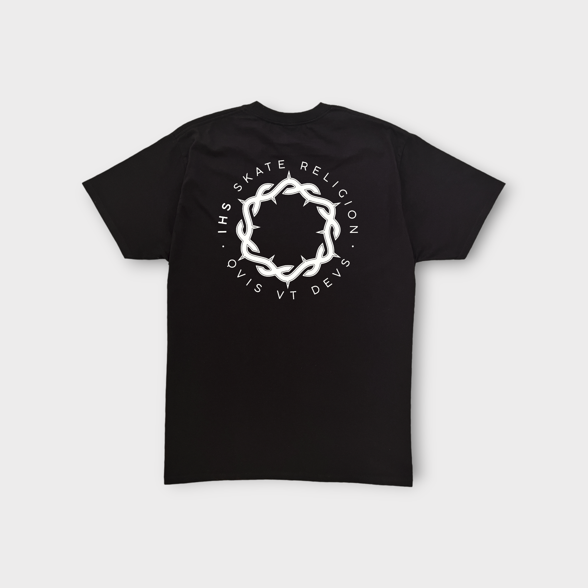 Iconic Crown Tee Black