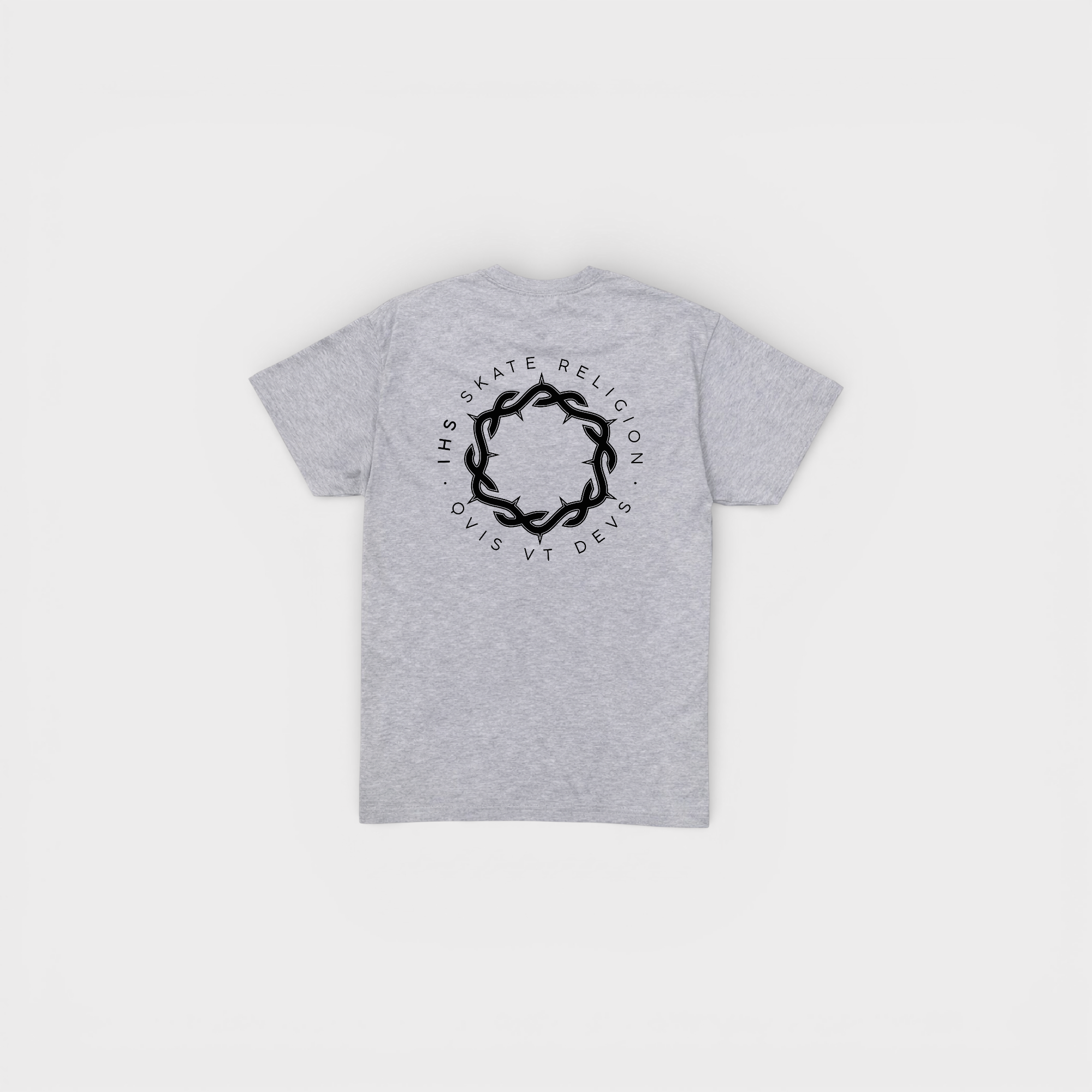 Iconic Crown Tee Grey