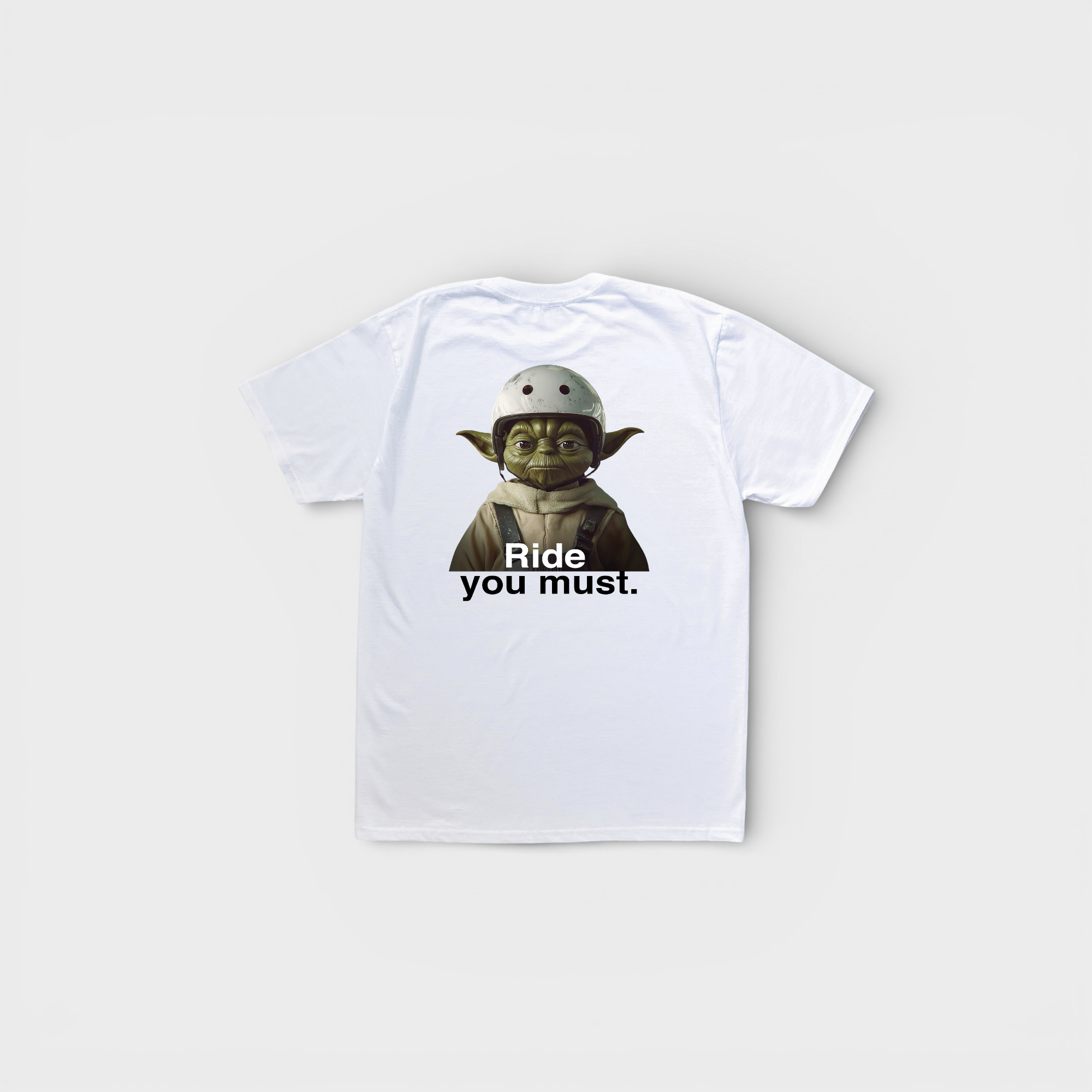 Yoda 'Ride You Must' Tee White