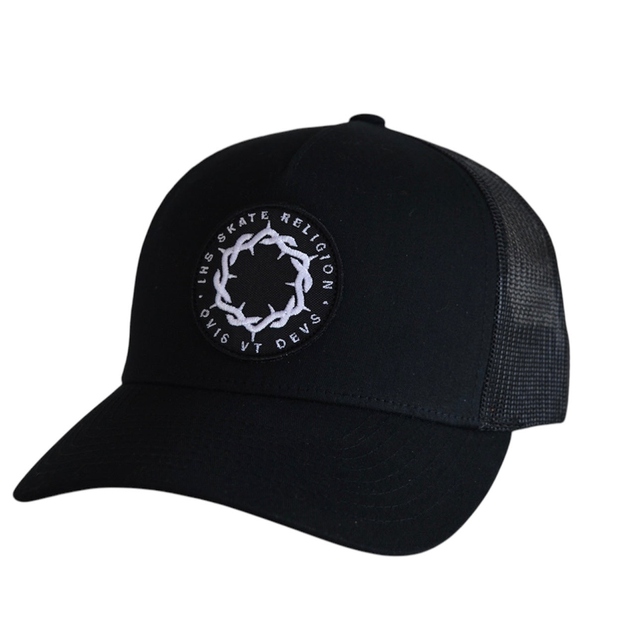 Gorra Trucker con Logo Clásico Bordado